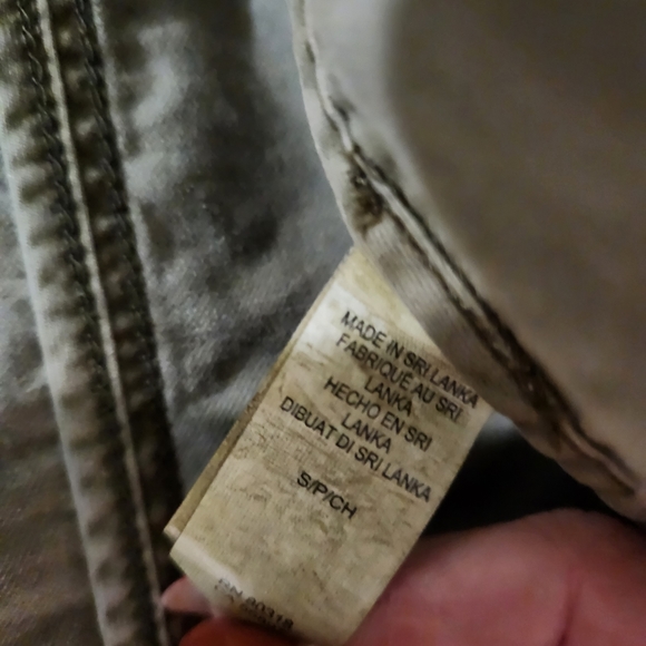 Lucky Brand Army Green Utility Jacket Euc - Picture 5 of 12